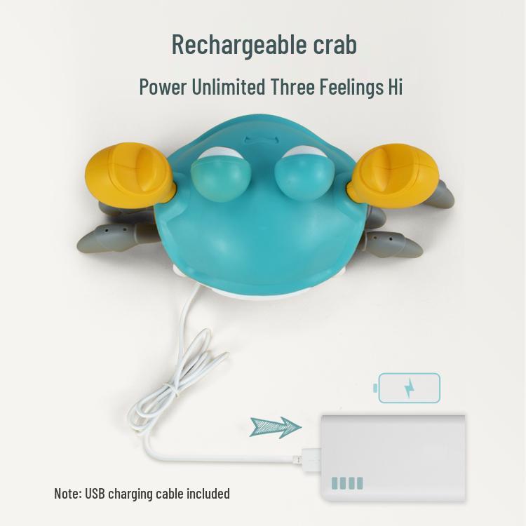 Induktionsbetriebenes Kletterkrabben-Spielzeug für 1-2-Jährige - Fesselnd und lehrreich für Jungen und Mädchen