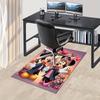 1pc Office Carpet, Desk Under Mat, Gift for Home Decor, Mickey Mouse Graduation Theme Rug, Romantic Valentine's Day Decoration