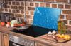 GLAS-SCHNEIDEBRETT 52x30 TROPFEN