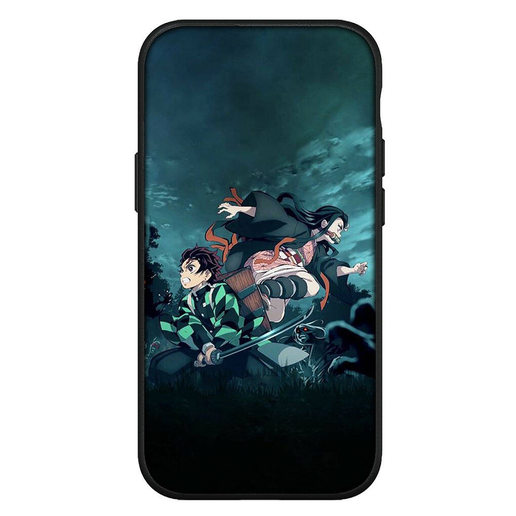 For Motorola Moto Edge 70 60 50 G54 G86 Samsung Galaxy S25 iPhone 17 16 15 Xiaomi Redmi Note 14 Pro Max Phone Case Demon Slayer Muichiro Tokito Cover