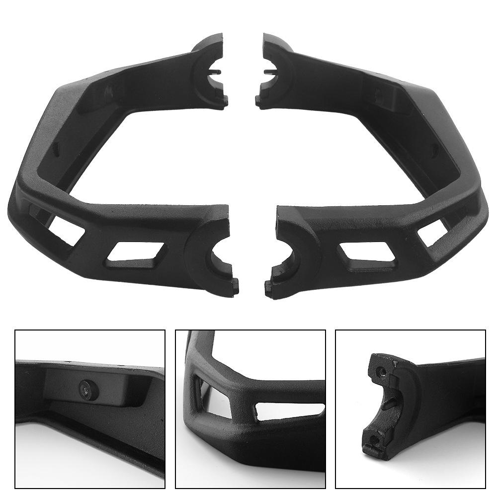 2x Black Handguards Hand Guards Kit For Can-Am Ryker 600 900 Ryker Rally Edition