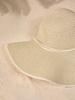 Women Boho Straw Sun Hat With Wide Brim For Beach Summer Outdoor
