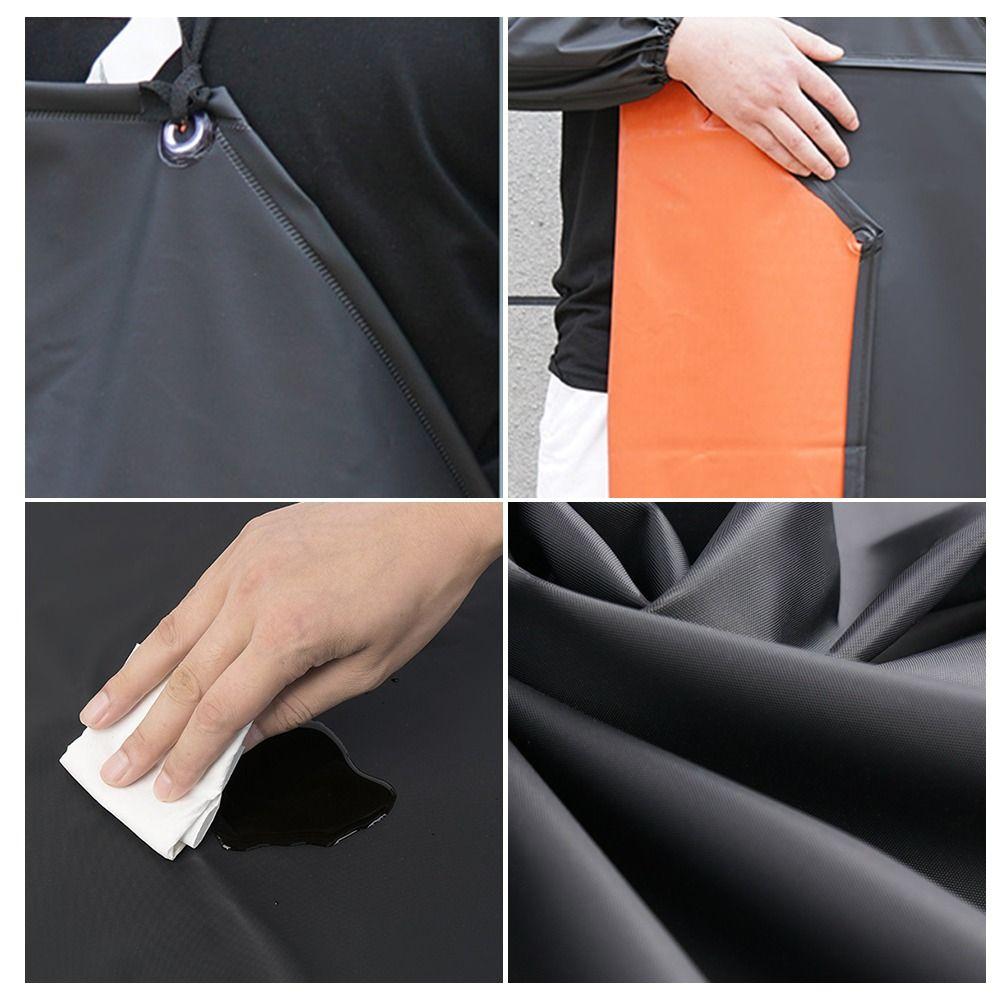 Waterproof Kitchen Apron PU Leather Work Apron Durable Cooking Chef Apron  Home