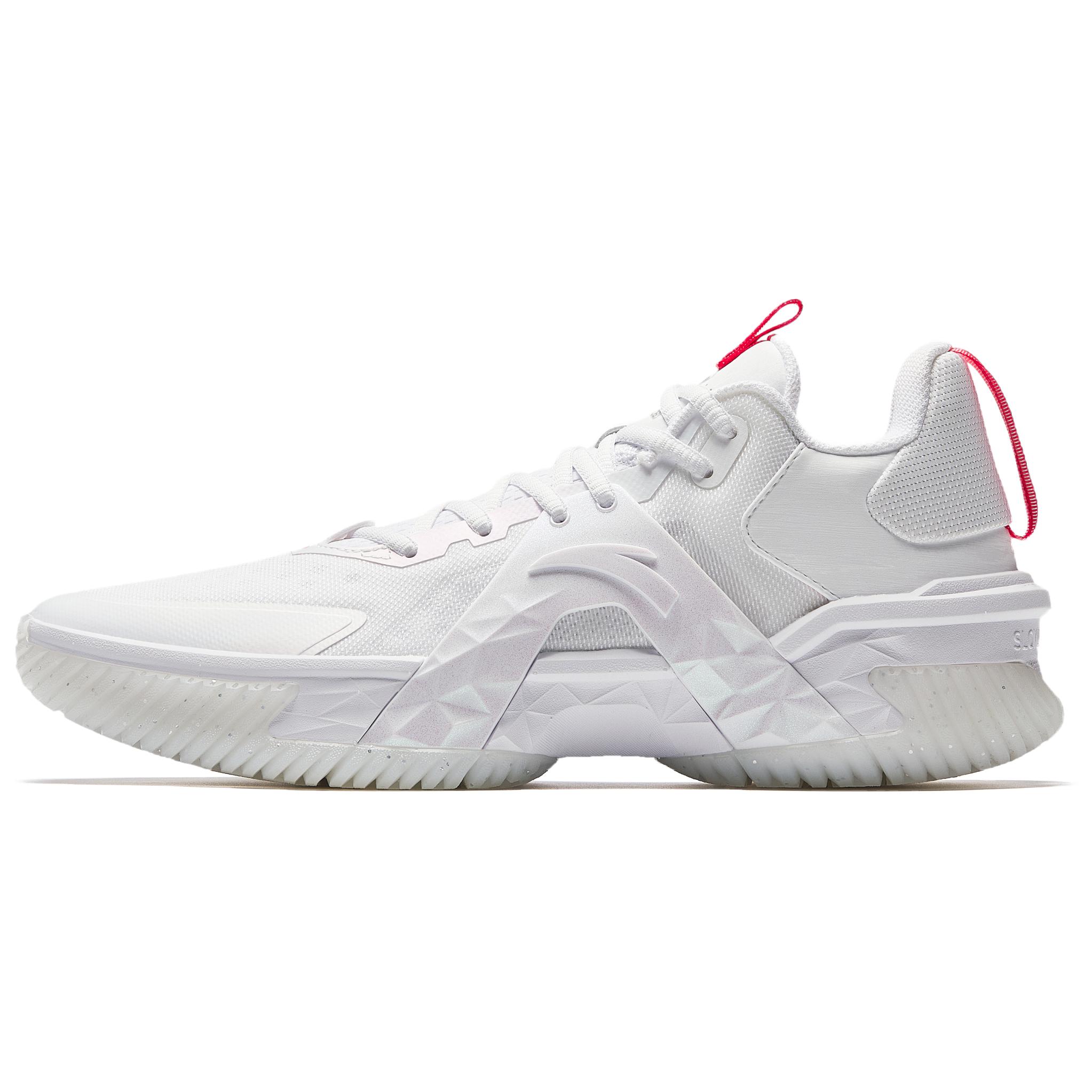 

Anta Air Space 5 Daylight Cement Nemesis Outdoor Shock Absorption Non-Slip Wear-Resistant Low-Top Basketball Shoes Men sneaker White 912531616Q-2 45