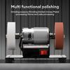 100W Double Grinder Grinding Disc Electric Small Grinding And Polishing Drilling Machine Sharpener