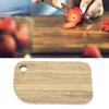 Wood Cutting Board with Hanging Hole Wood Chopping Board for Bread Pizza Vegetable Fruits Cheese Serving   Wood Rectangular