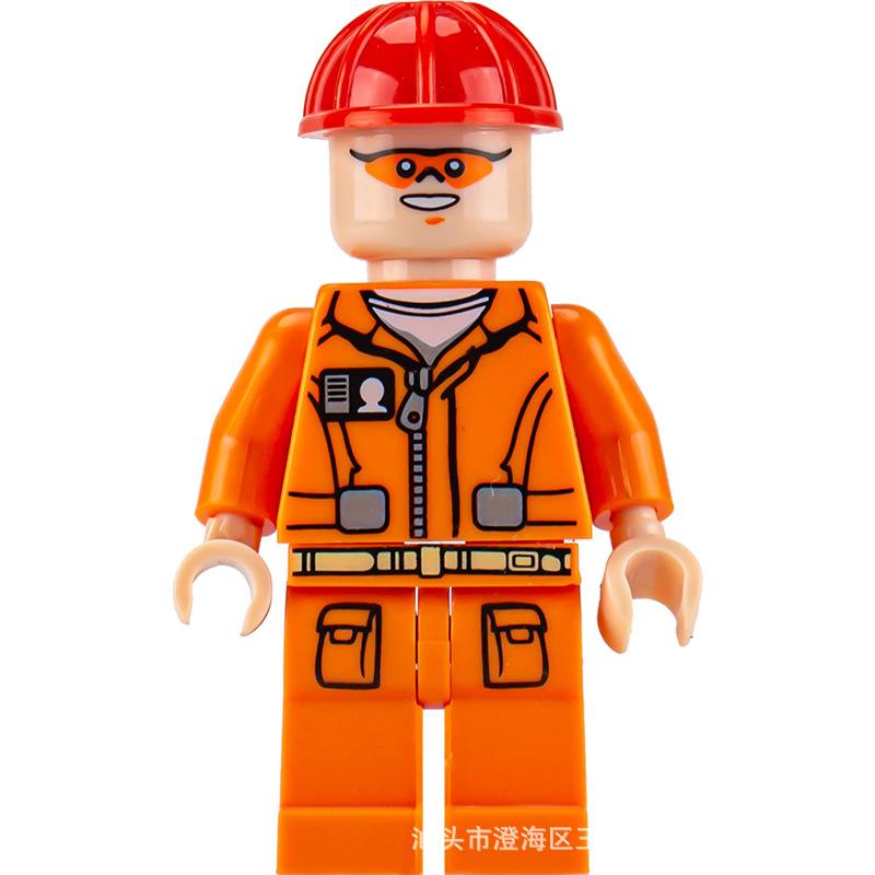 Ninja Warrior Superhero Military Doll Building Block Toy