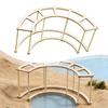 Pavilion Corridor Model DIY Sand Table Ornament Paintable Creative Building Scene Accessories Layout