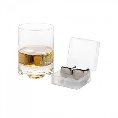 Stainless Steel Reusable Ice Cube Tray (Pack of 4)