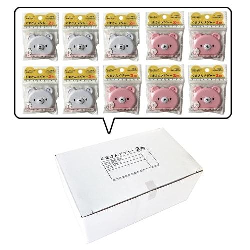 nakatoshi industry Bear Measuring Tape, 10 Pieces, 490-BM