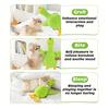Squeaky Duck Cat Toy Soft Pet Toy Bite Resistant Teeth Grinding Boredom Buster Energy Burning for Cats