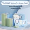 50 Pack Portable Baby Hand & Mouth Cleaning Wet Wipes - Disposable, Individually Wrapped Tissue