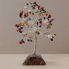 Crystal Tree With Orgonite Base, 160 Gemstones