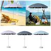 Beach Umbrella Parasol Canopy with Pole with Base Patio Umbrellas Outdoor