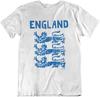 Tricou Fotbal Adult sau cu Iconiță Leu ANGLIA Bărbați Femei Top Cupa Mondială Euro 2024