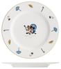 Skater Plate, 23cm, Dishwasher Safe, Narumi Bone China, Made in Japan, Disney Mickey & Minnie, CBPL23-A