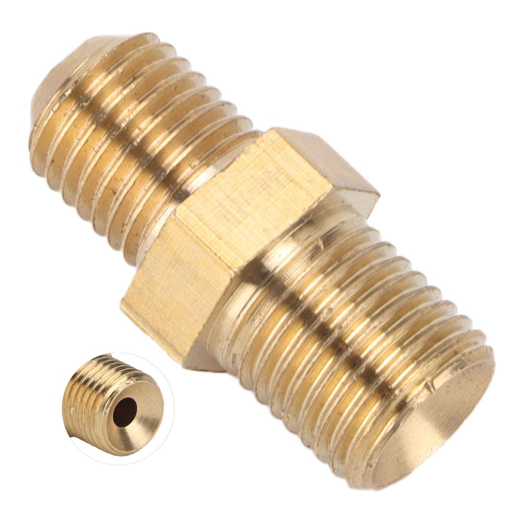 Złączka ograniczająca przepływ oleju 4AN gwint M12x1.25 zamiennik dla turbosprężarek GT35 T25 T28 T3 T4