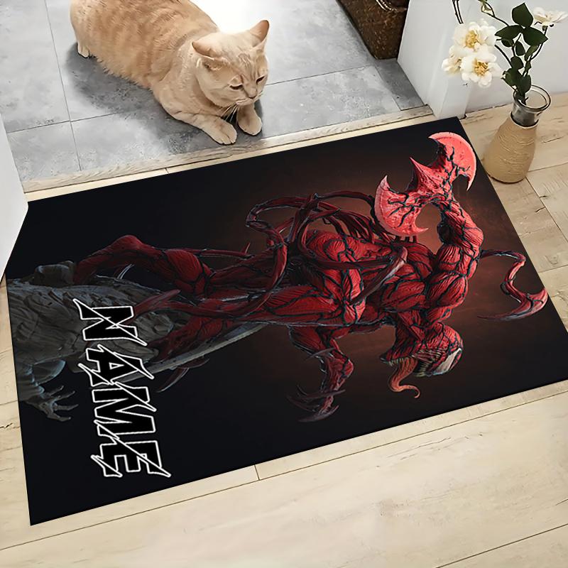 Custom Name "Spider-Man: Web Heroes" Carpet Rug Customizable Soft Washable Anti-Slip Home Living Room Sofa Mats Personalized Rug. 090916