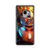 Phone Case - CRAZY CASE - Samsung Galaxy S9 - Naruto Design - Semi-rigid - Black