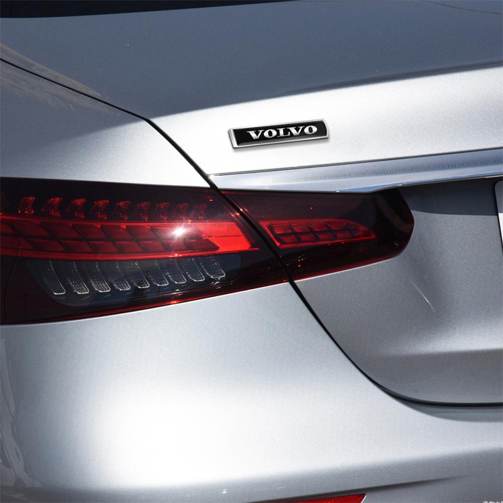 Autozubehör 3D Aluminium Emblem Aufkleber für Volvo XC60 XC90 V40 V60 S60 V50 V90 S80 C40 XC40 V70 XC70 C30