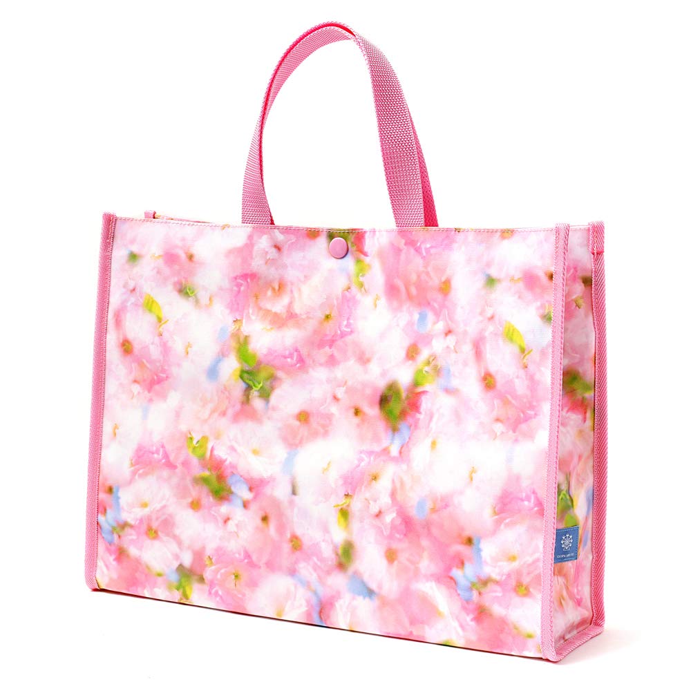 COLORFUL CANDY STYLE Pool Bag Watery Made In N0351700 (Square Type) Pink, Japan,