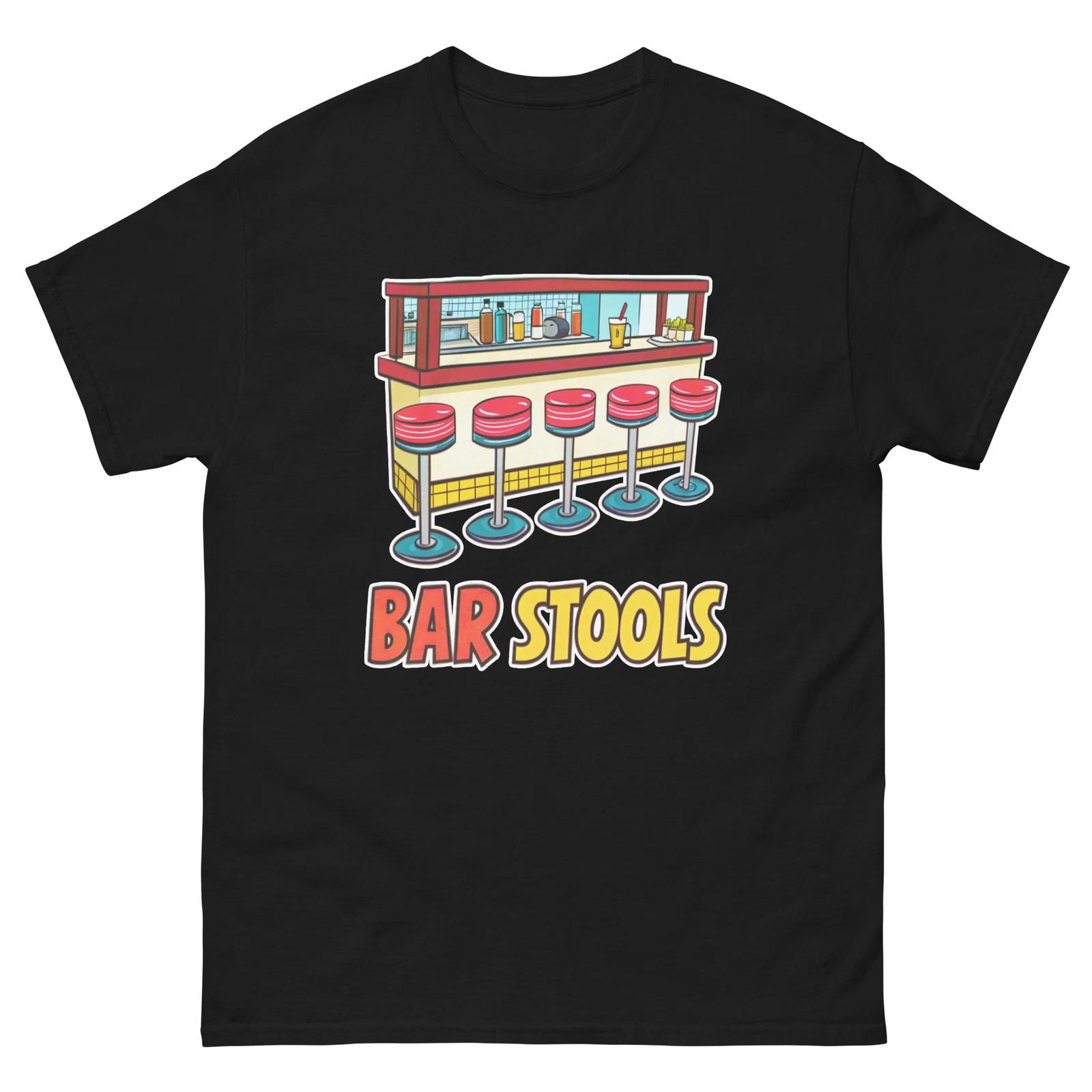 Bar Stools Nightclub Bar Nightlife Party T-Shirt 2XL