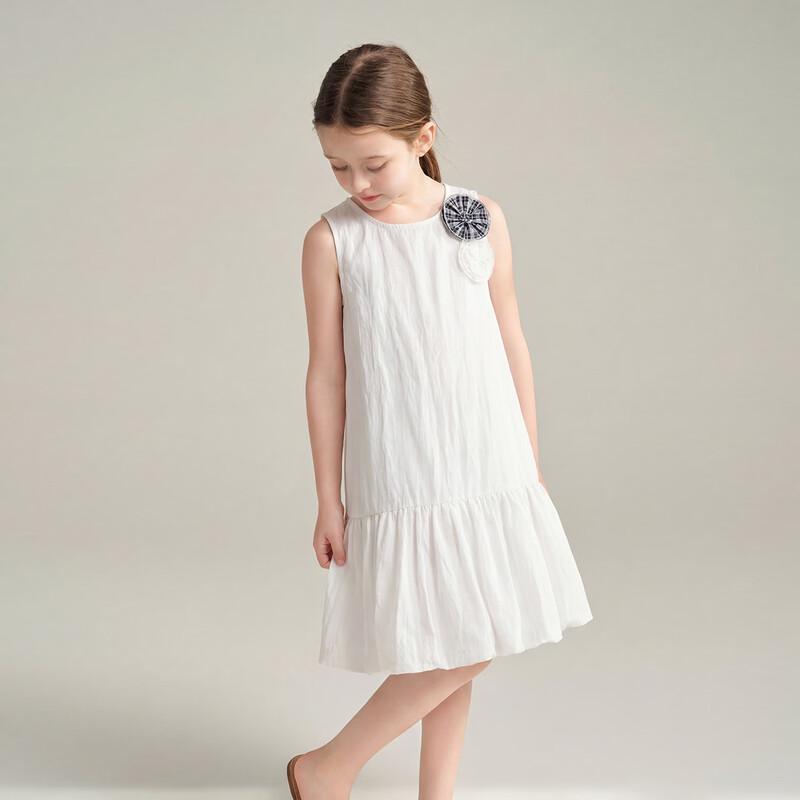 

Montagut Girls Summer Floral Sleeveless A-line Dress 150