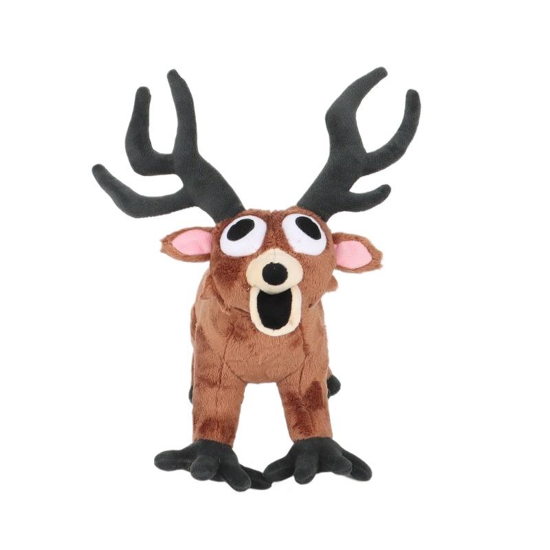 Neues 38cm 99 Nächte Cartoon Im Wald Hirsch Plüschtiere Baumwolle Gefüllte Puppe Anime Tier Für Kinder Geburtstagsgeschenk Halloween Geschenke