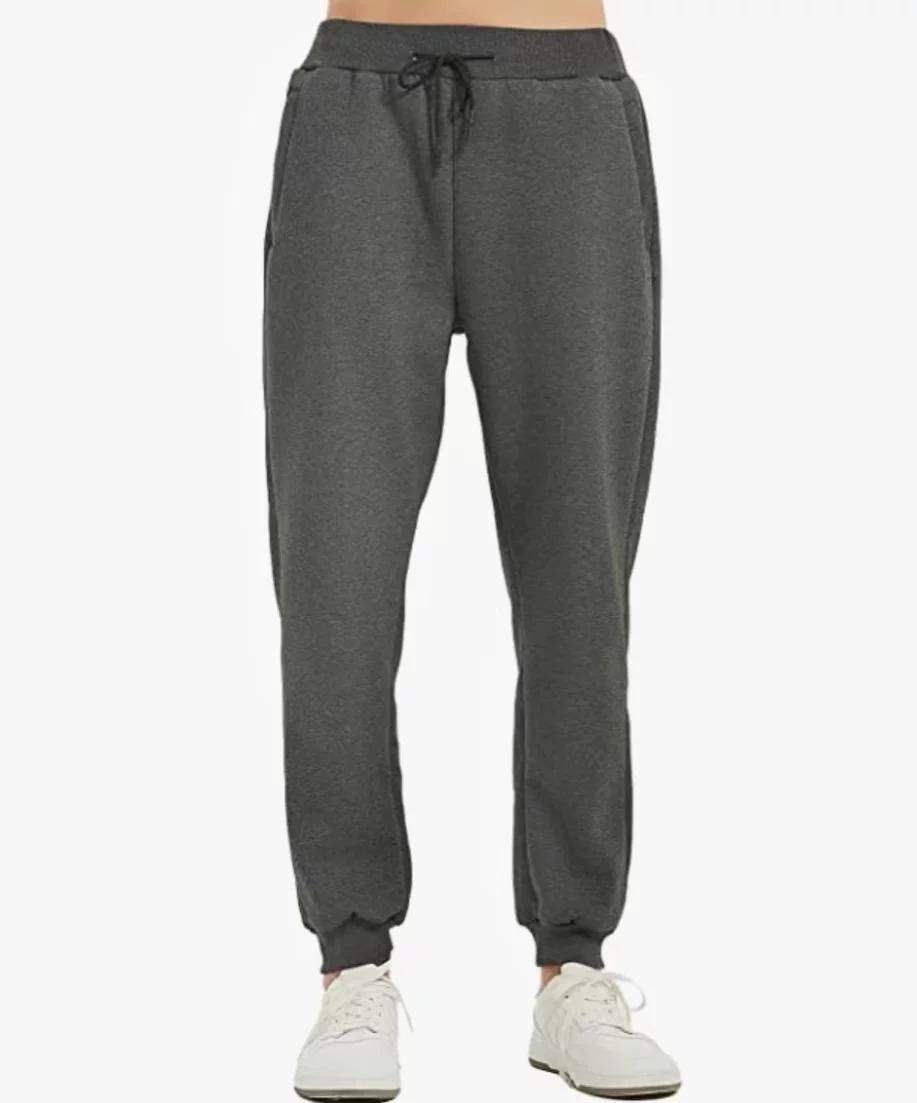 Sweatpants Blended Sweat-Wicking Deodorizing Filter Running Jogger Pants Sports Pants L серый