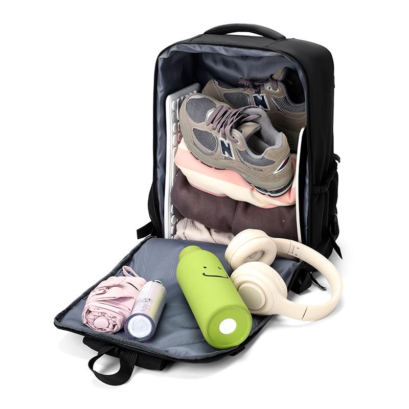 Oxford Fabric Backpack with Multiple Pockets and Adjustable Straps