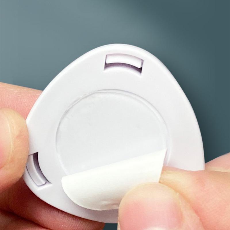 4PCSAdhesive three-bead universal wheel ball-free pulley load-bearing wear-resistant householdhardware universal castors movable