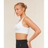 Gymshark High Support V Neck Sports Bra Gs White B3b3l Wb57