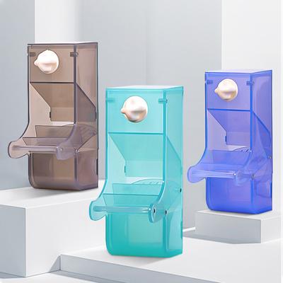 Parrot Food Box Bird Feeder Automatic Anti-splash Anti-sprinkling Feeding Devices Bird Supplies