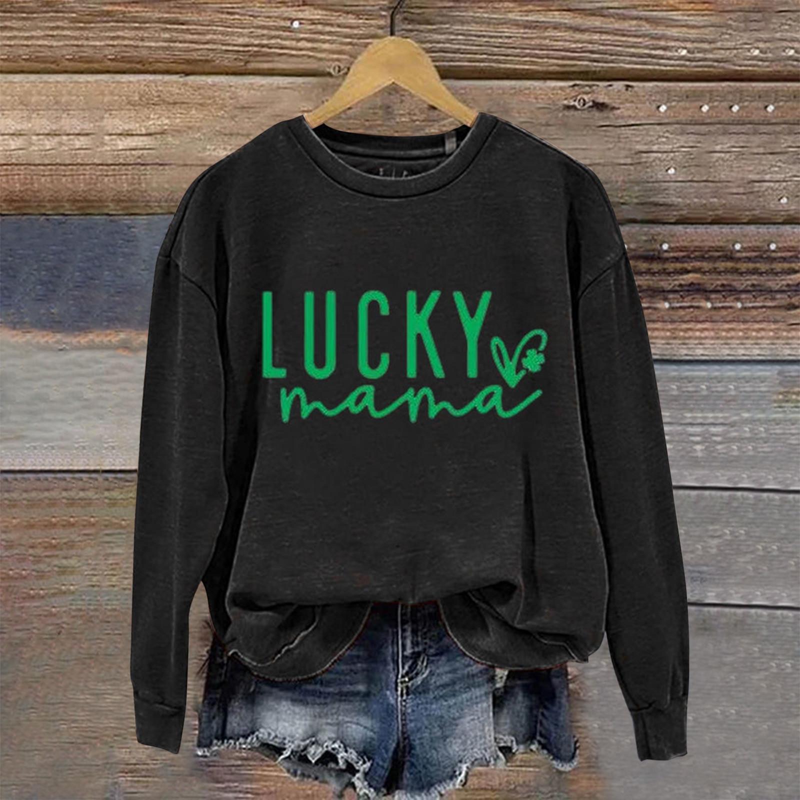 

Женские топы с круглым вырезом, хлопковый женский повседневный модный пуловер с длинным рукавом и круглым вырезом L чёрный