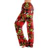 Pajama Pants Sleepwear Casual Drawstring Elastic Waist Pants Comfy Straight Yoga Loose Trousers