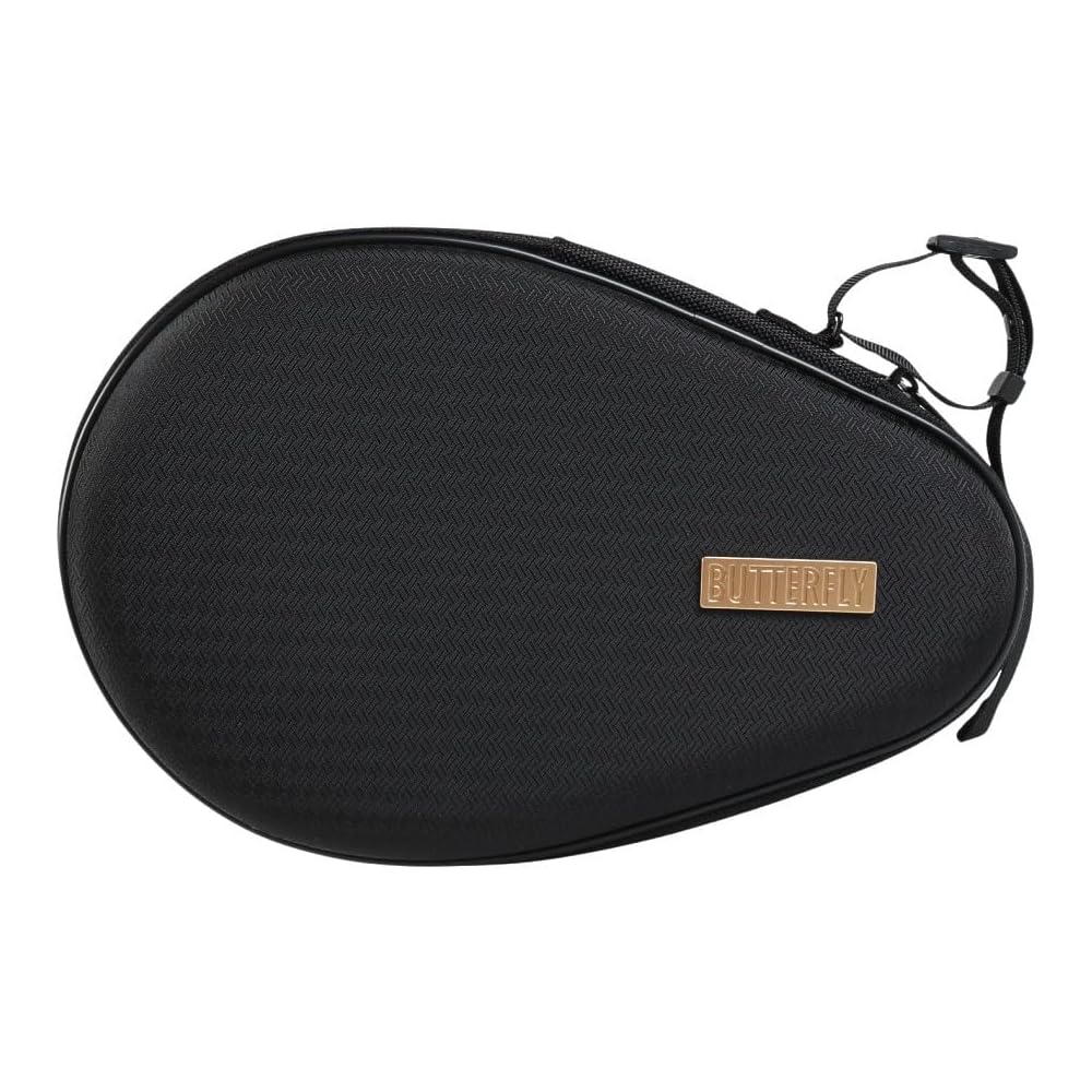 Butterfly Table Tennis Racket Case Hard Full Case Gold Holds 2 Rackets Model 63470