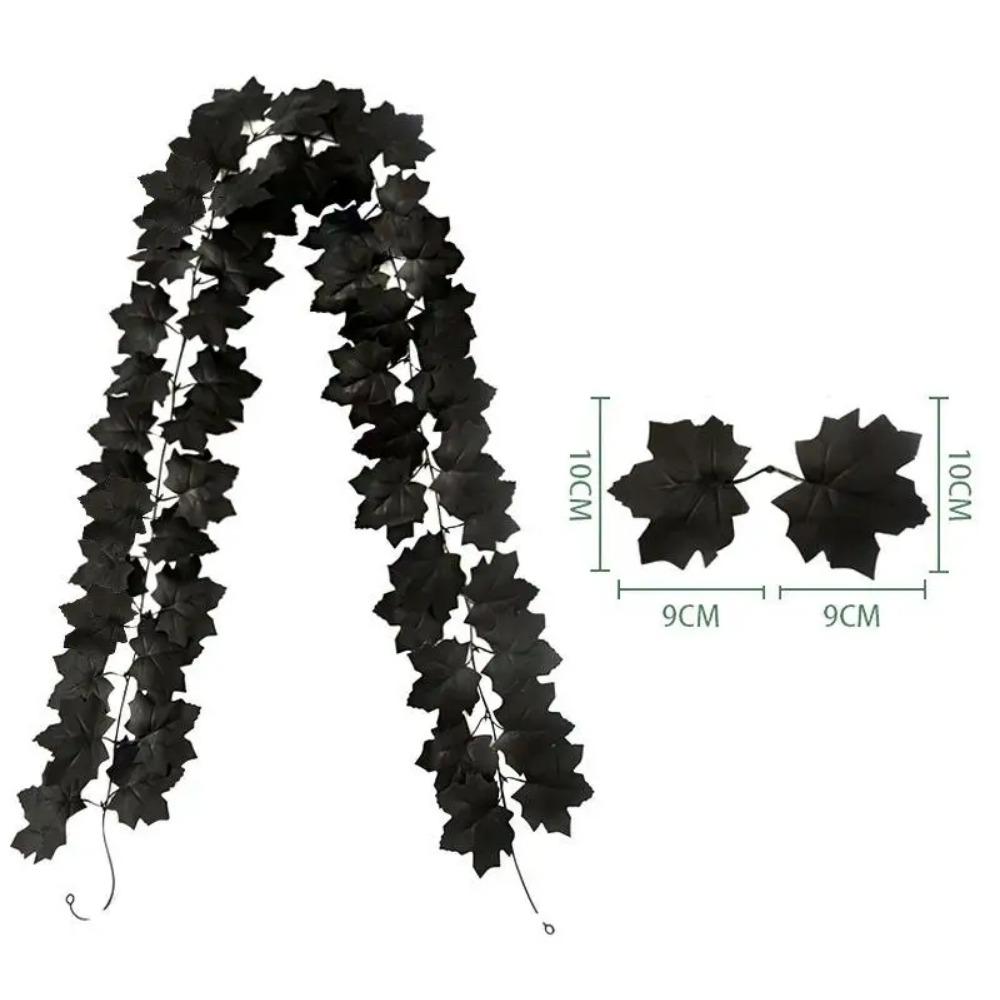 

Имитация Осеннего Кленового Листа Гирлянда Осенние Листья Искусственная Растение Гирлянда Для Фестиваля Свадьбы Хэллоуина Дня Благодарения Декор Комнаты