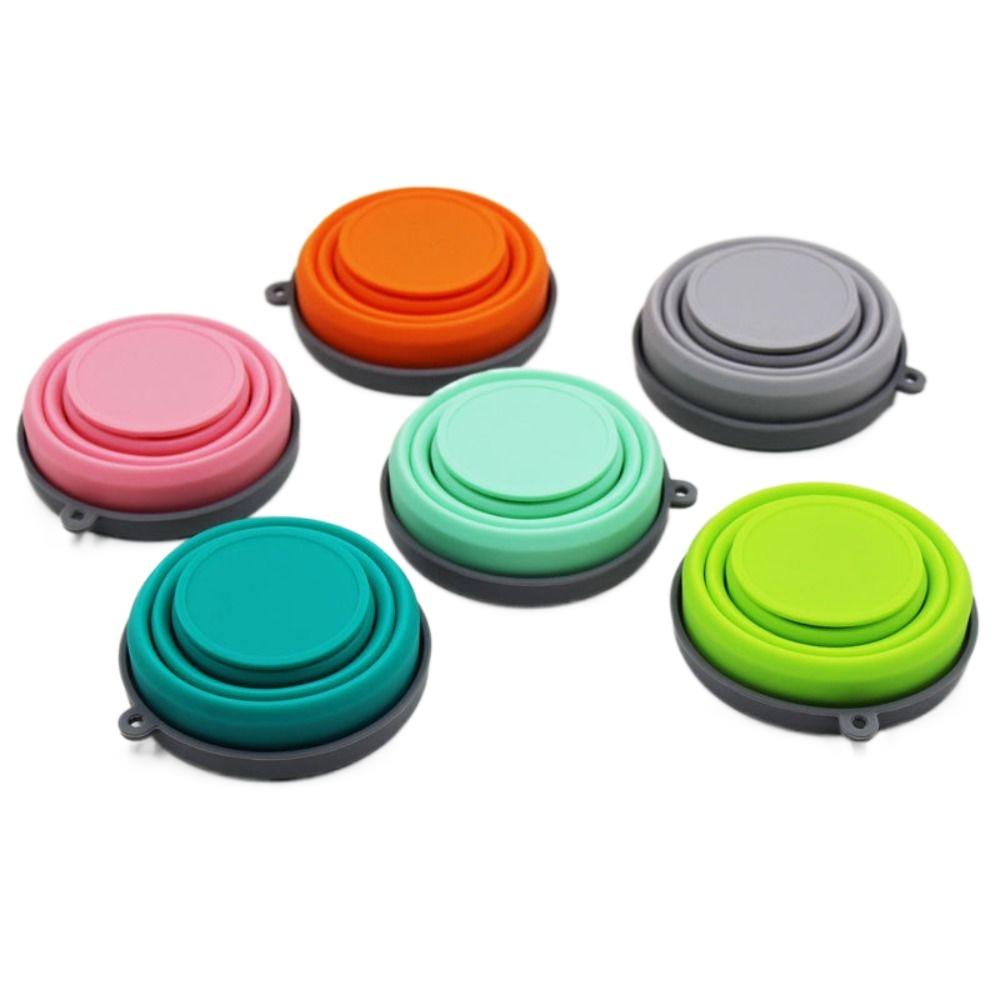 Food Grade Silicone Collapsible Water Cups Telescopic Travel Mug Foldable Cup Travel