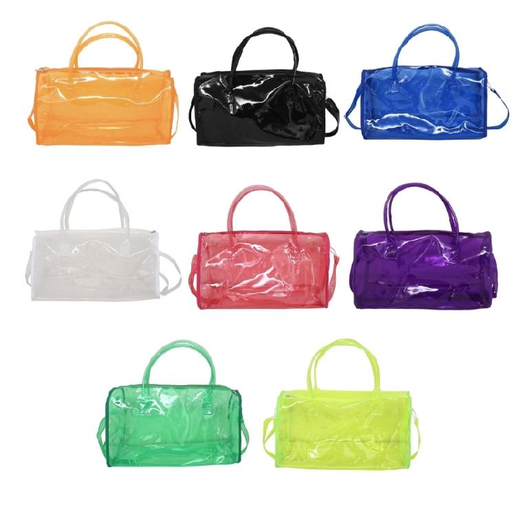 Clear Crossbody Bag for Travel and Business PVC Shoulder Bags Easy to Carry