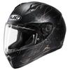 HJC HELMETS C10 Epic Full Face Motorcycle Helmet with Ventilation and Internal Detachable Fit, HJH237 BLACK, Size L (58-59cm)