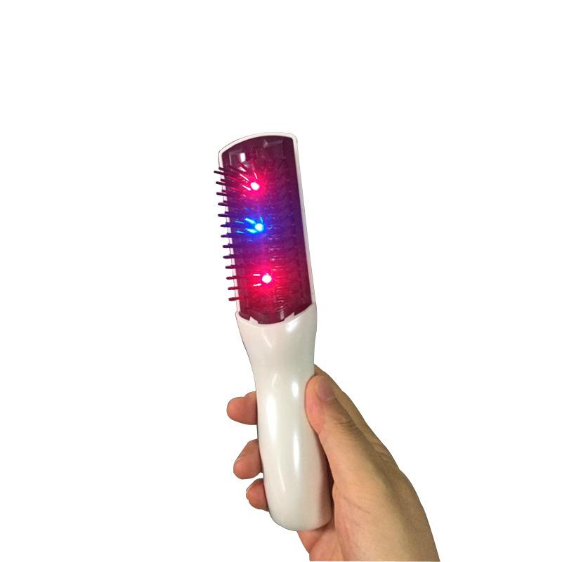 Rechargeable Meridian Comb Vibrating Straight Hair Comb Personal Care Silicone Comb Electric Nursing Device Smart Massage Comb