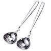Curved Handle Design Soup Spoon Long Small Tools Household Colander Spoon  Kitchen Supplies