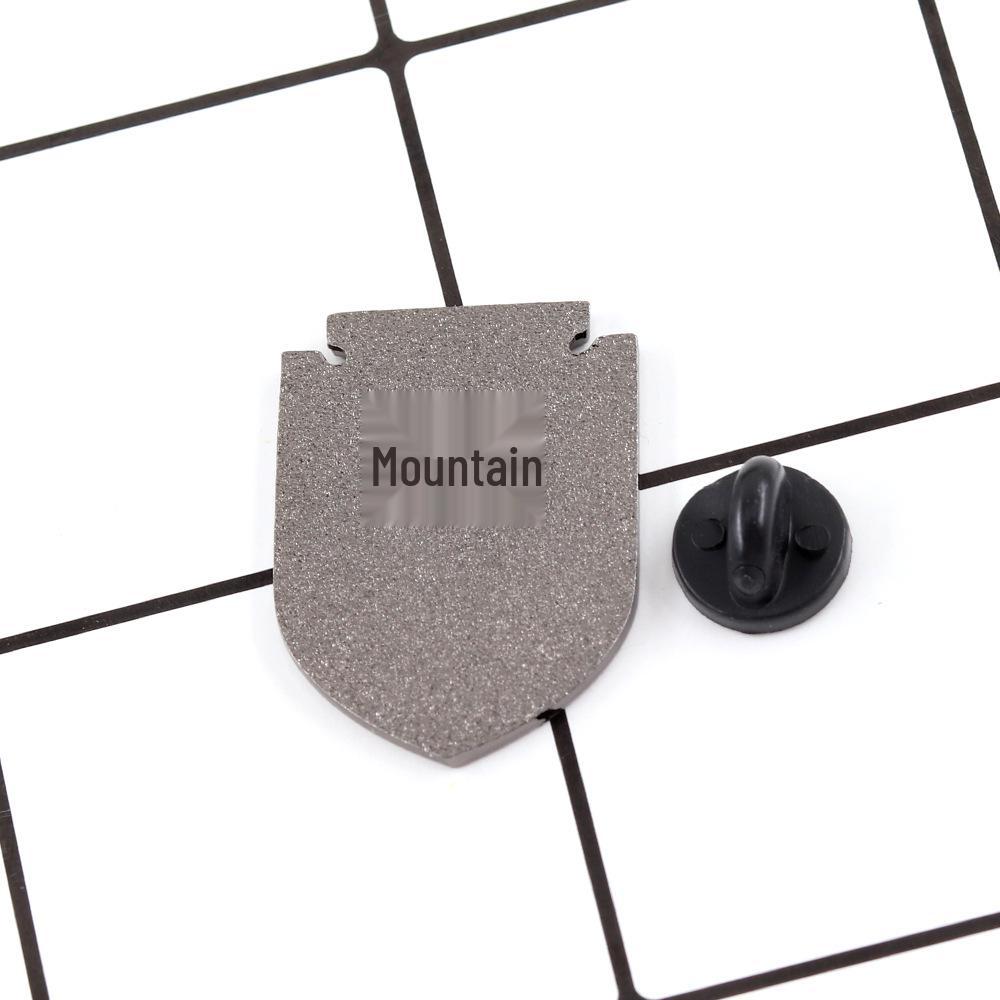 40K Space Marine Legion Enamel Pin: Battlefield Shield Badge for Backpack Accessory