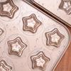 Kuchenform Leicht zu reinigen Dessert Backformen Sternförmiges Kohlenstahlmaterial Kuchenformen Geschenk für Backbegeisterte