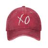 Unisex The Weeknd Muzikinio Turo XO Logotipo Kepurės Aksesuarai Beisbolo Kepurė Klasikinė Trucker Kepurė Reguliuojama