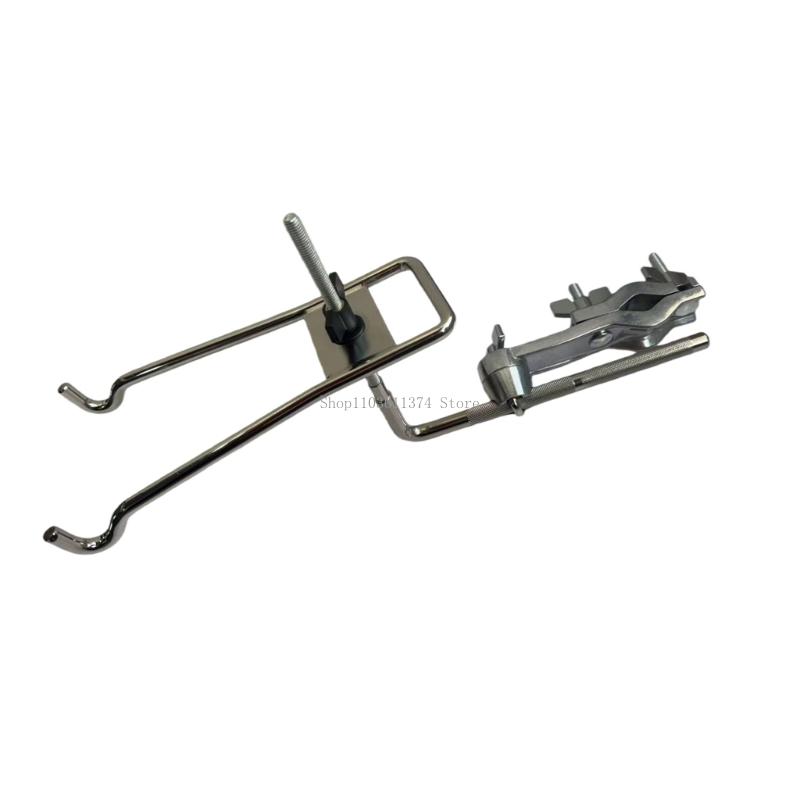 Drum Support Extension Clamp Drum Stand Drum Hardware Drum Mounts and Assembly Hardware Instrument Part Double Design