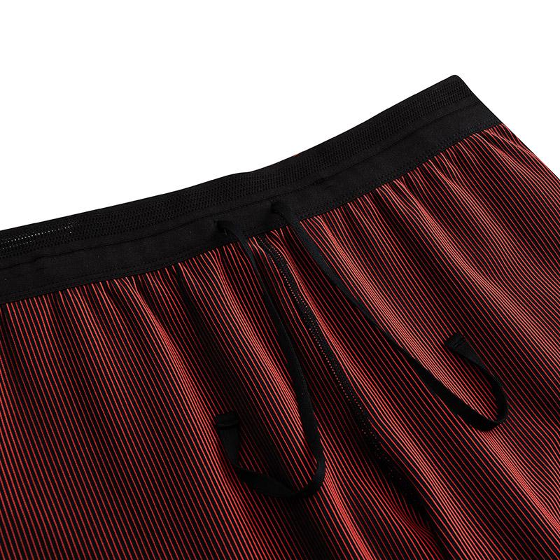 Anta Professional Running Slim Fit Five-Point Lace-Up Sports Shorts Men Shorts Fluorescent-Bright-Red 152445305-1