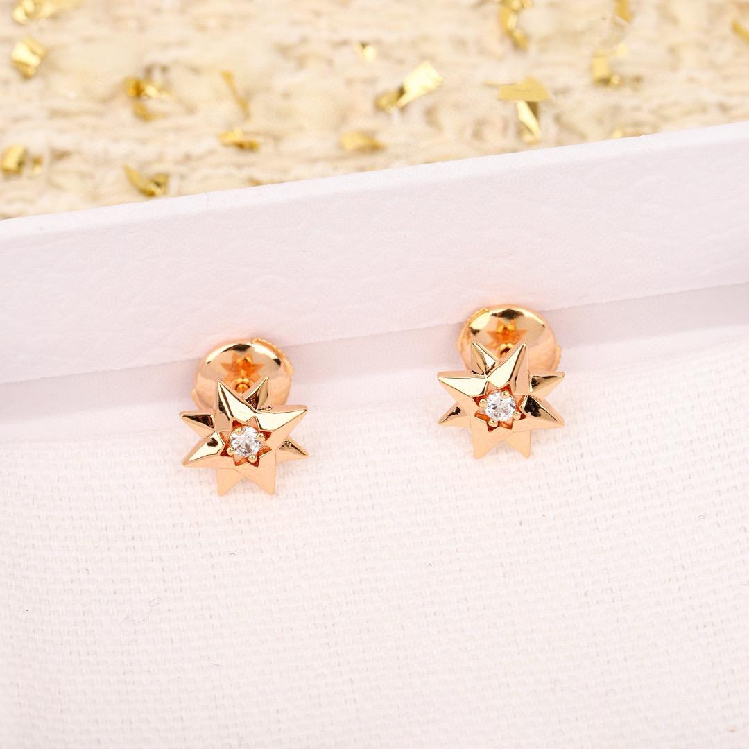 

Latest Hot Brand Vintage Earrings for Women Luxury Jewelry Fashion Rose Designer Pure 925 Sliver Lady Party Stud Earrings