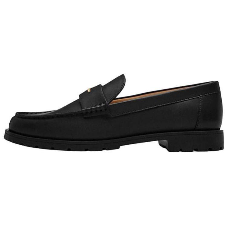 Coach Janie Loafers 2.5cm Women's Black CW673-BLK