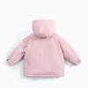 Kids -Lined Hooded Windbreaker Jacket Casual Outdoor Coat for Boys and Girls